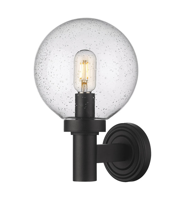 Z-Lite - 599M-BK - One Light Outdoor Wall Sconce - Laurent - Black from Lighting & Bulbs Unlimited in Charlotte, NC