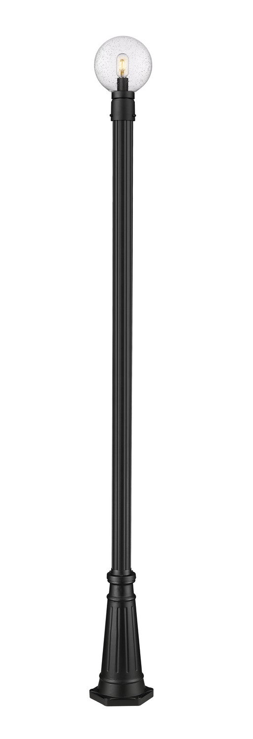Z-Lite - 599PHM-519P-BK - One Light Outdoor Post Mount - Laurent - Black from Lighting & Bulbs Unlimited in Charlotte, NC