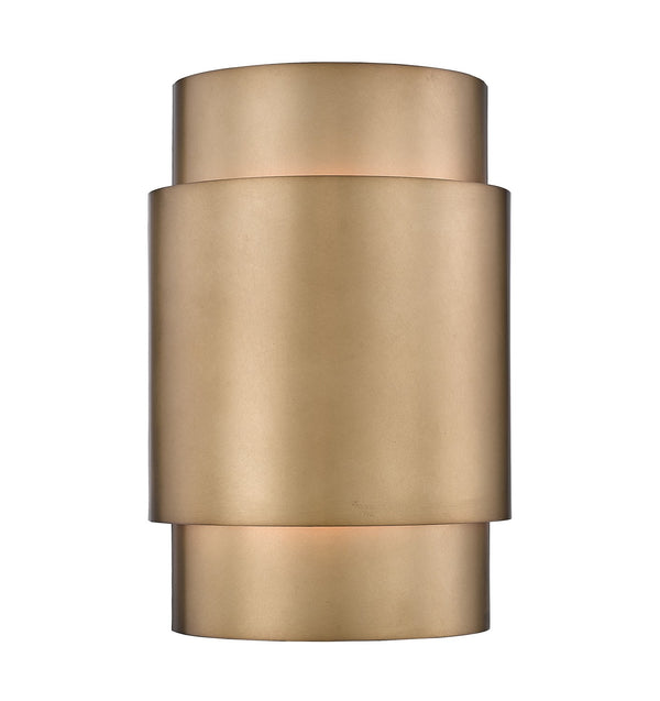 Z-Lite - 739S-RB - Two Light Wall Sconce - Harlech - Rubbed Brass from Lighting & Bulbs Unlimited in Charlotte, NC