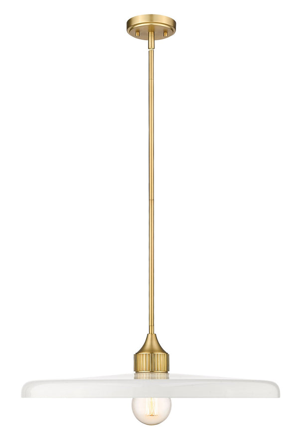 Z-Lite - 820P24-OBR - One Light Pendant - Paloma - Olde Brass from Lighting & Bulbs Unlimited in Charlotte, NC