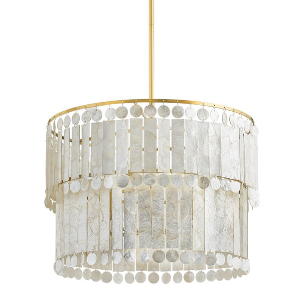 Mitzi - H715806-AGB - Six Light Chandelier - Melisa - Aged Brass from Lighting & Bulbs Unlimited in Charlotte, NC