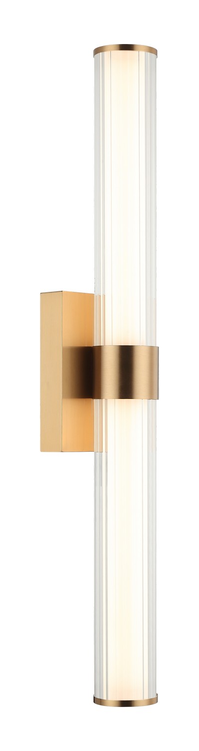 Matteo Lighting - S06426AG - LED Vanity - Macie - Aged Gold Brass from Lighting & Bulbs Unlimited in Charlotte, NC