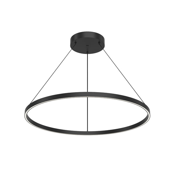 Kuzco Lighting - PD87136-BK - LED Pendant - Cerchio - Black from Lighting & Bulbs Unlimited in Charlotte, NC