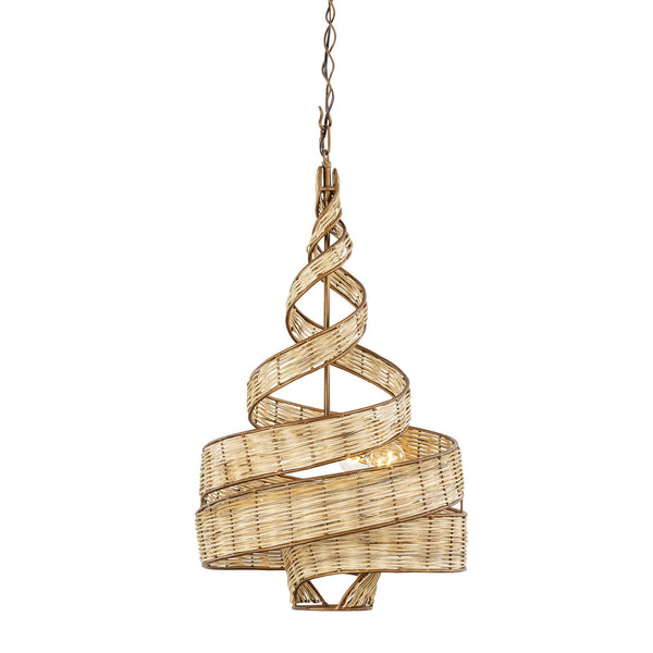 Varaluz - 240P03BTR - Three Light Pendant - Flow - Baguette/Natural Rattan from Lighting & Bulbs Unlimited in Charlotte, NC