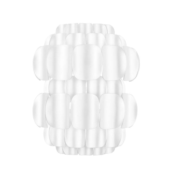 Varaluz - 382W01MW - One Light Wall Sconce - Swoon - Matte White from Lighting & Bulbs Unlimited in Charlotte, NC