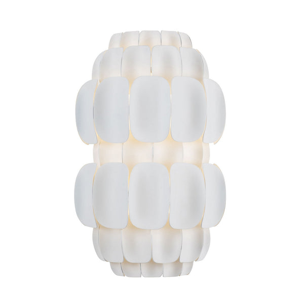 Varaluz - 382W02MW - Two Light Wall Sconce - Swoon - Matte White from Lighting & Bulbs Unlimited in Charlotte, NC