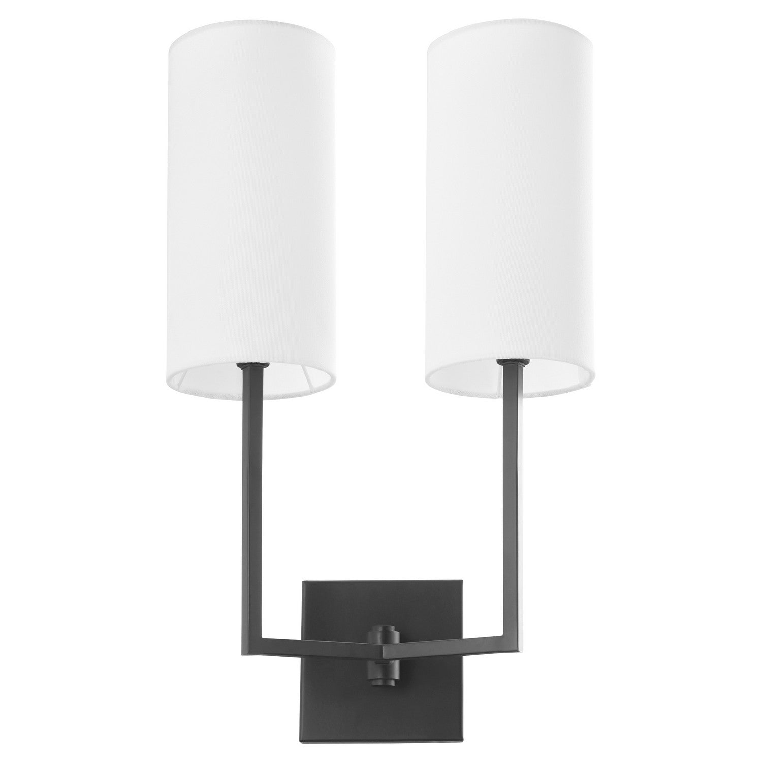 Quorum - 5174-259 - Two Light Wall Mount - Merrick - Matte Black from Lighting & Bulbs Unlimited in Charlotte, NC