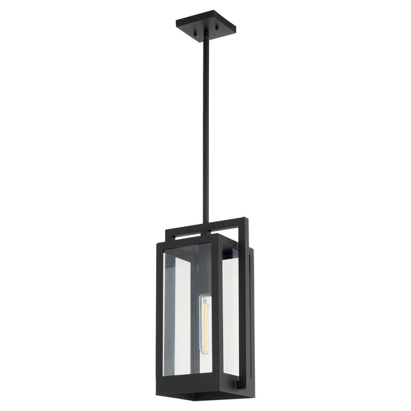 Quorum - 737-18-69 - One Light Pendant - Marco - Textured Black from Lighting & Bulbs Unlimited in Charlotte, NC