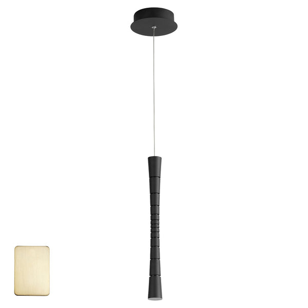 Oxygen - 3-6004-40 - LED Pendant - Sabre - Aged Brass from Lighting & Bulbs Unlimited in Charlotte, NC