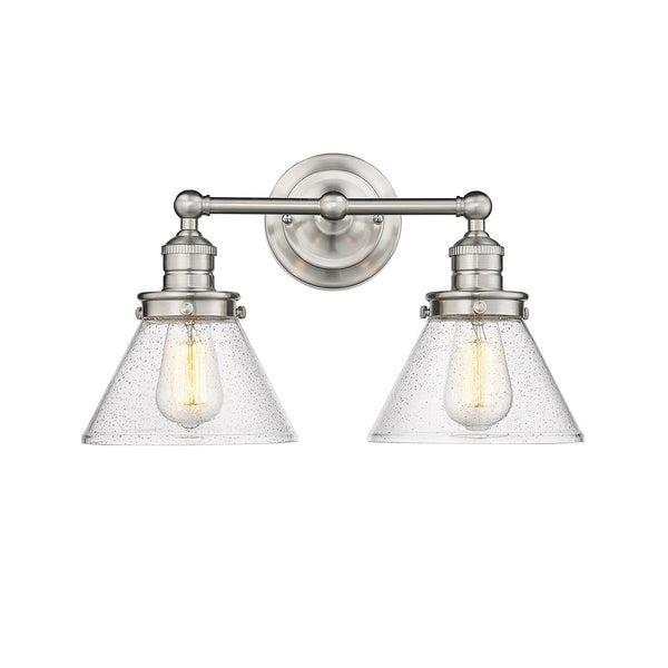 Millennium - 4142-BN - Two Light Vanity - Eyden - Brushed Nickel from Lighting & Bulbs Unlimited in Charlotte, NC