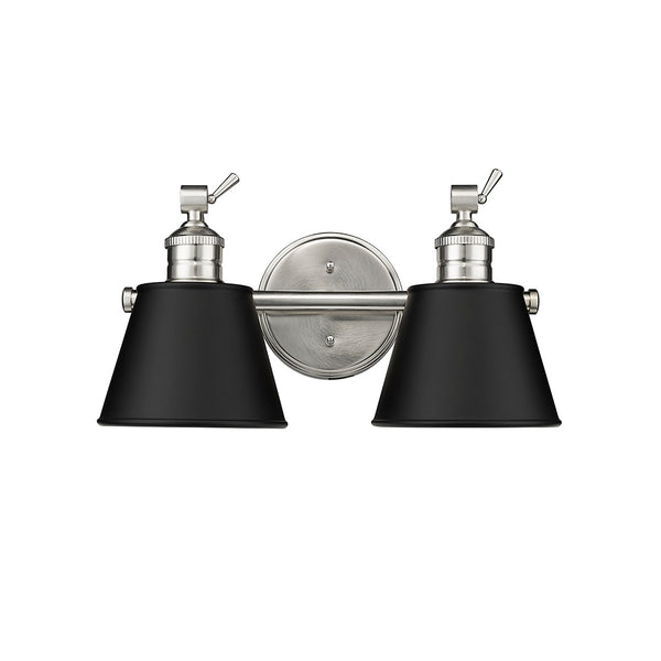 Millennium - 4462-BN - Two Light Vanity - Layne - Brushed Nickel from Lighting & Bulbs Unlimited in Charlotte, NC