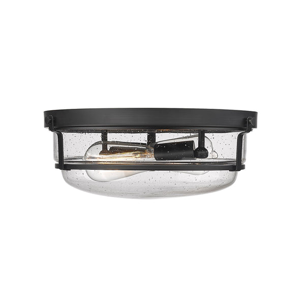 Millennium - 4652-MB - Two Light Flushmount - Mayson - Matte Black from Lighting & Bulbs Unlimited in Charlotte, NC
