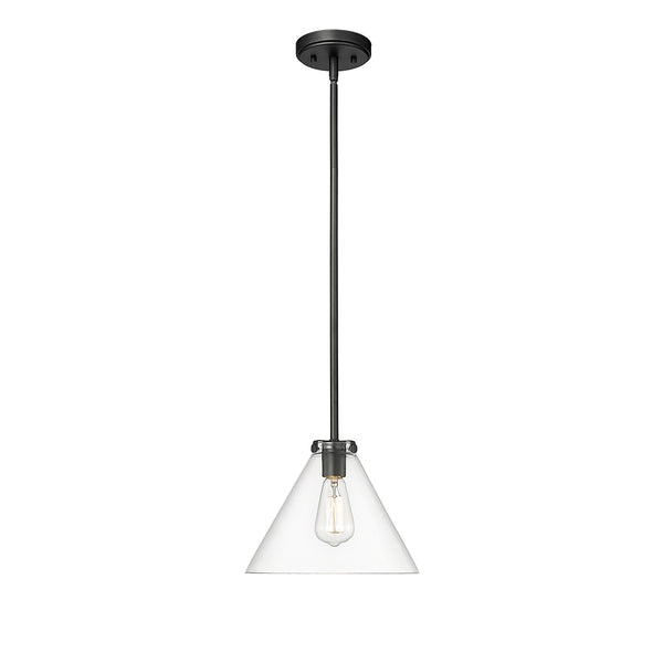 Millennium - 8141-MB - One Light Pendant - Aliza - Matte Black from Lighting & Bulbs Unlimited in Charlotte, NC