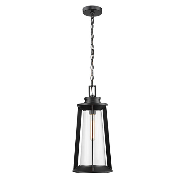 Millennium - 8204-PBK - One Light Outdoor Hanging Lantern - Bolling - Powder Coat Black from Lighting & Bulbs Unlimited in Charlotte, NC
