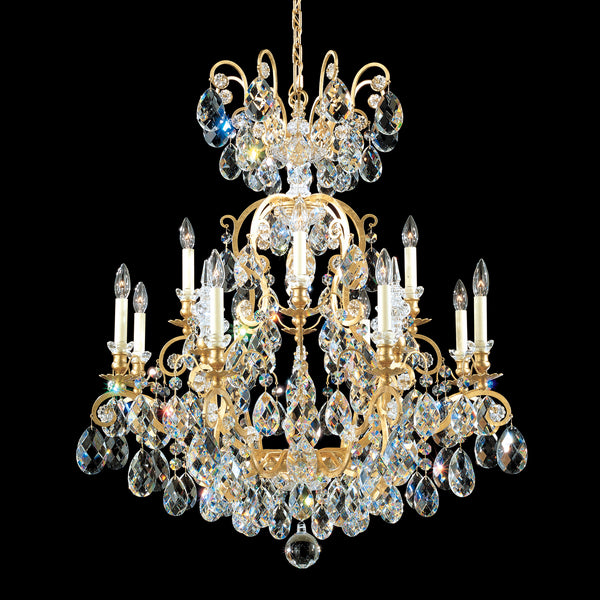 Schonbek - 3772-22 - 13 Light Chandelier - Renaissance - Heirloom Gold from Lighting & Bulbs Unlimited in Charlotte, NC