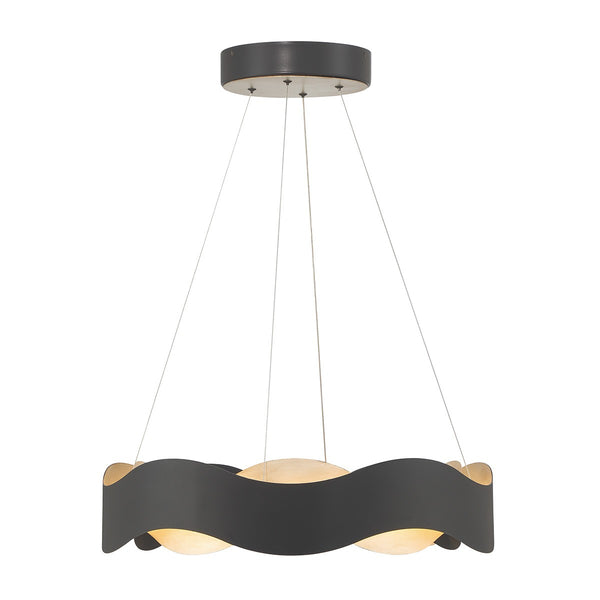 Eurofase - 31783-024 - LED Chandelier - Vaughan - Black and Nickel from Lighting & Bulbs Unlimited in Charlotte, NC