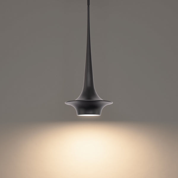 Modern Forms - PD-20324-BK - LED Mini Pendant - Hugo - Black from Lighting & Bulbs Unlimited in Charlotte, NC