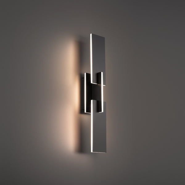 Modern Forms - WS-79022-BK - LED Wall Sconce - Amari - Black from Lighting & Bulbs Unlimited in Charlotte, NC