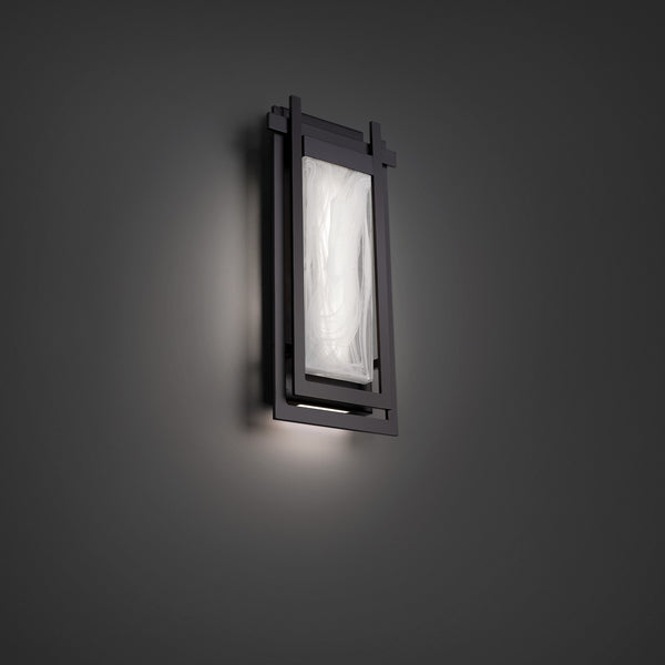 Modern Forms - WS-W64316-BK - LED Outdoor Wall Sconce - Haze - Black from Lighting & Bulbs Unlimited in Charlotte, NC