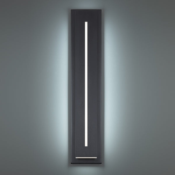 Modern Forms - WS-W66236-40-BK - LED Outdoor Wall Sconce - Midnight - Black from Lighting & Bulbs Unlimited in Charlotte, NC