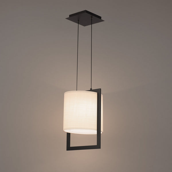 W.A.C. Lighting - PD-33312-BK - LED Mini Pendant - Park Avenue - Black from Lighting & Bulbs Unlimited in Charlotte, NC