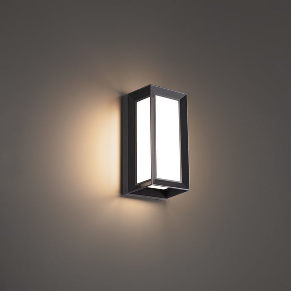 W.A.C. Lighting - WS-W39316-BK - LED Outdoor Wall Sconce - Argo - Black from Lighting & Bulbs Unlimited in Charlotte, NC