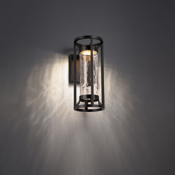 W.A.C. Lighting - WS-W49314-BK - LED Outdoor Wall Sconce - Roslyn - Black from Lighting & Bulbs Unlimited in Charlotte, NC