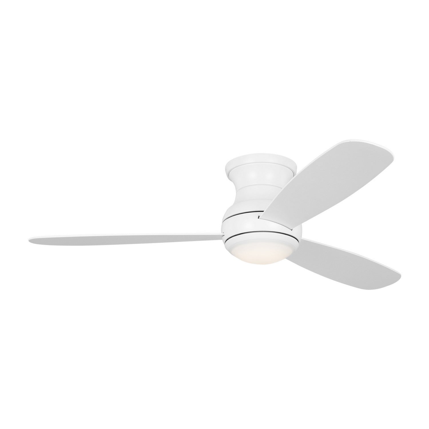 Generation Lighting - 3OBSHR52RZWD - 52" Ceiling Fan - Orbis - Matte White from Lighting & Bulbs Unlimited.