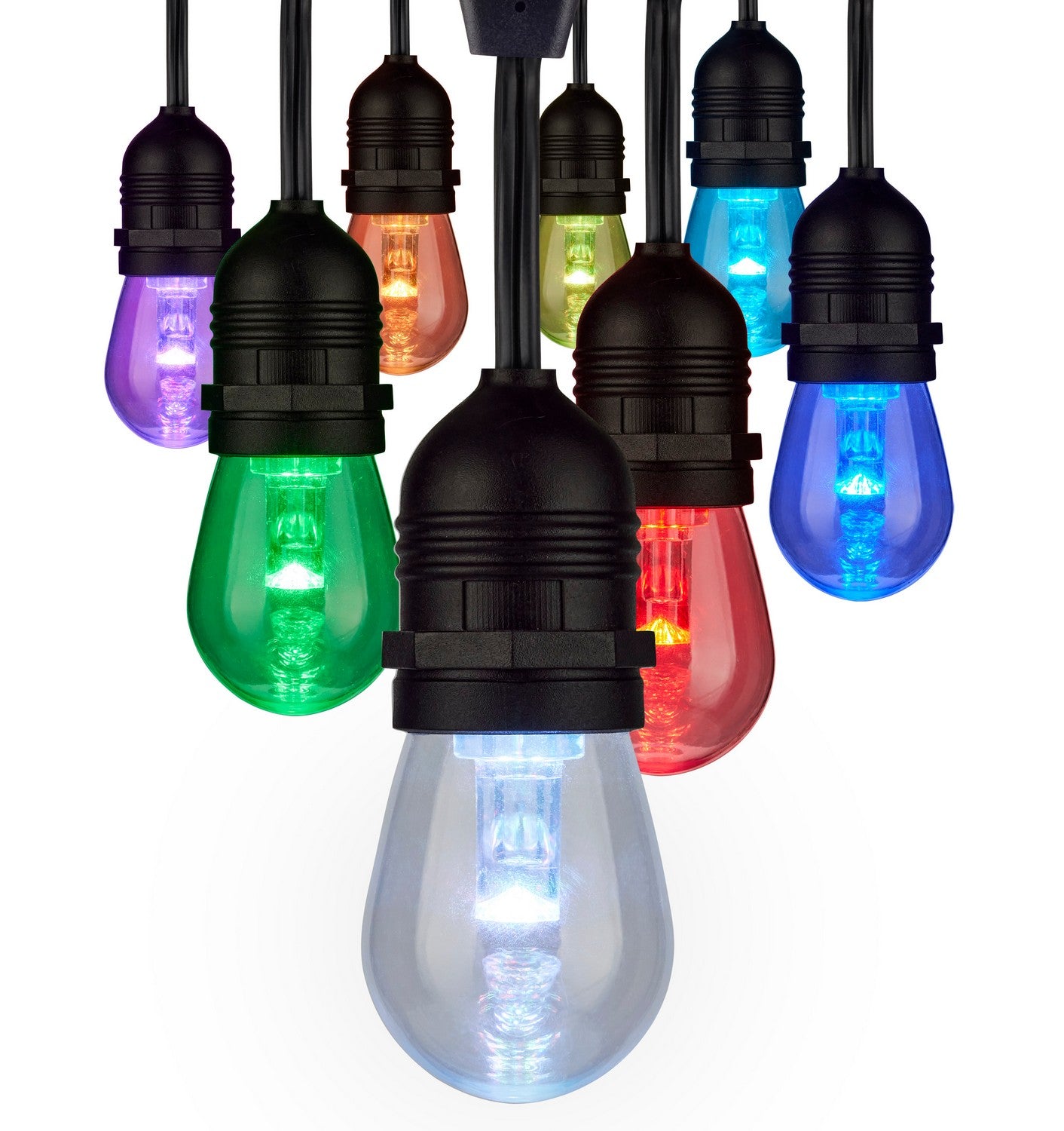 Satco - S11290 - LED String Light - Black from Lighting & Bulbs Unlimited in Charlotte, NC