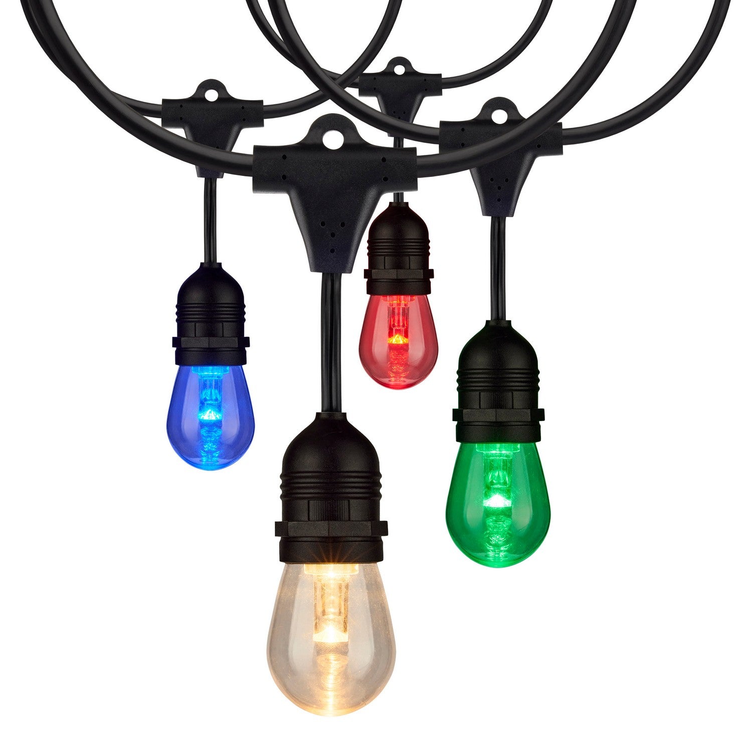 Satco - S8031 - LED String Light - Black from Lighting & Bulbs Unlimited in Charlotte, NC