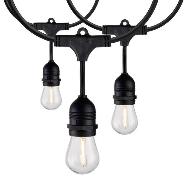 Satco - S8032 - LED String Light - Black from Lighting & Bulbs Unlimited in Charlotte, NC