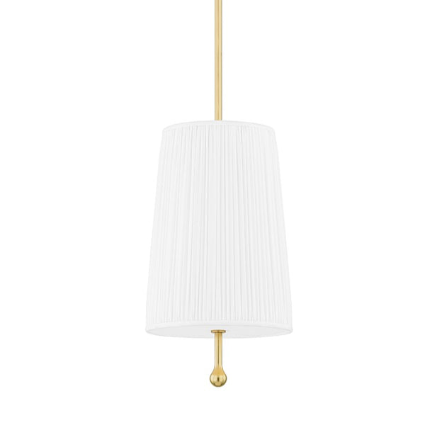 Mitzi - H748701-AGB - One Light Pendant - Adeline - Aged Brass from Lighting & Bulbs Unlimited in Charlotte, NC