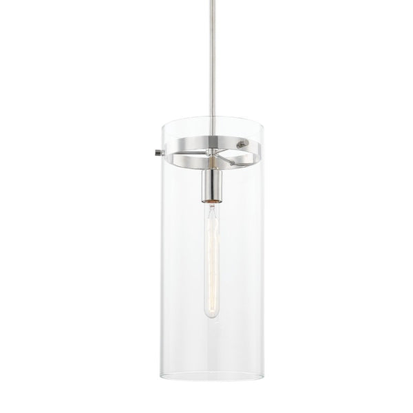 Mitzi - H756701L-PN - One Light Pendant - Haisley - Polished Nickel from Lighting & Bulbs Unlimited in Charlotte, NC