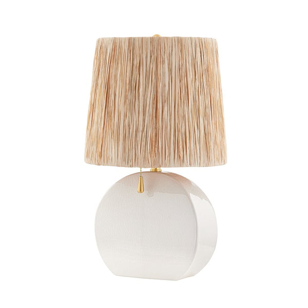 Mitzi - HL623201-AGB/CIC - One Light Table Lamp - Aneesa - Aged Brass from Lighting & Bulbs Unlimited in Charlotte, NC