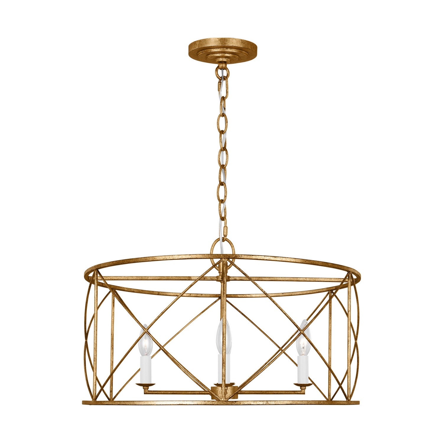 Visual Comfort Studio - CC1634ADB - Four Light Chandelier - Beatrix - Antique Gild from Lighting & Bulbs Unlimited in Charlotte, NC