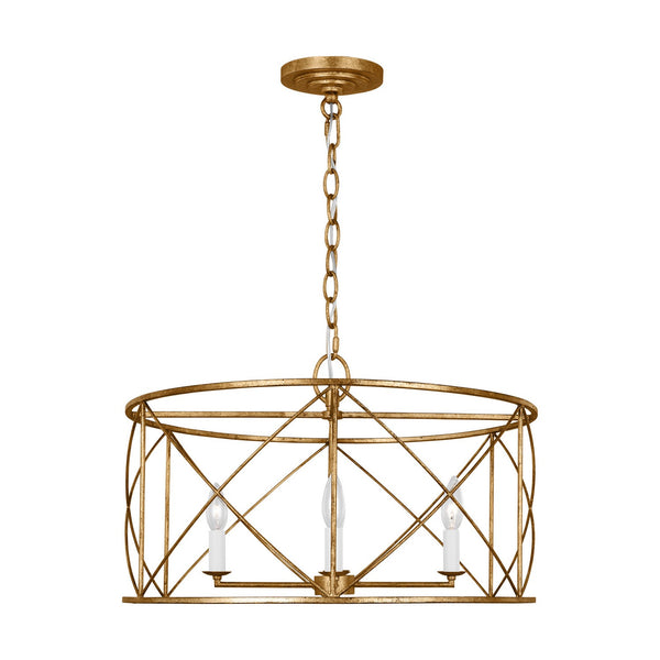 Visual Comfort Studio - CC1634ADB - Four Light Chandelier - Beatrix - Antique Gild from Lighting & Bulbs Unlimited in Charlotte, NC