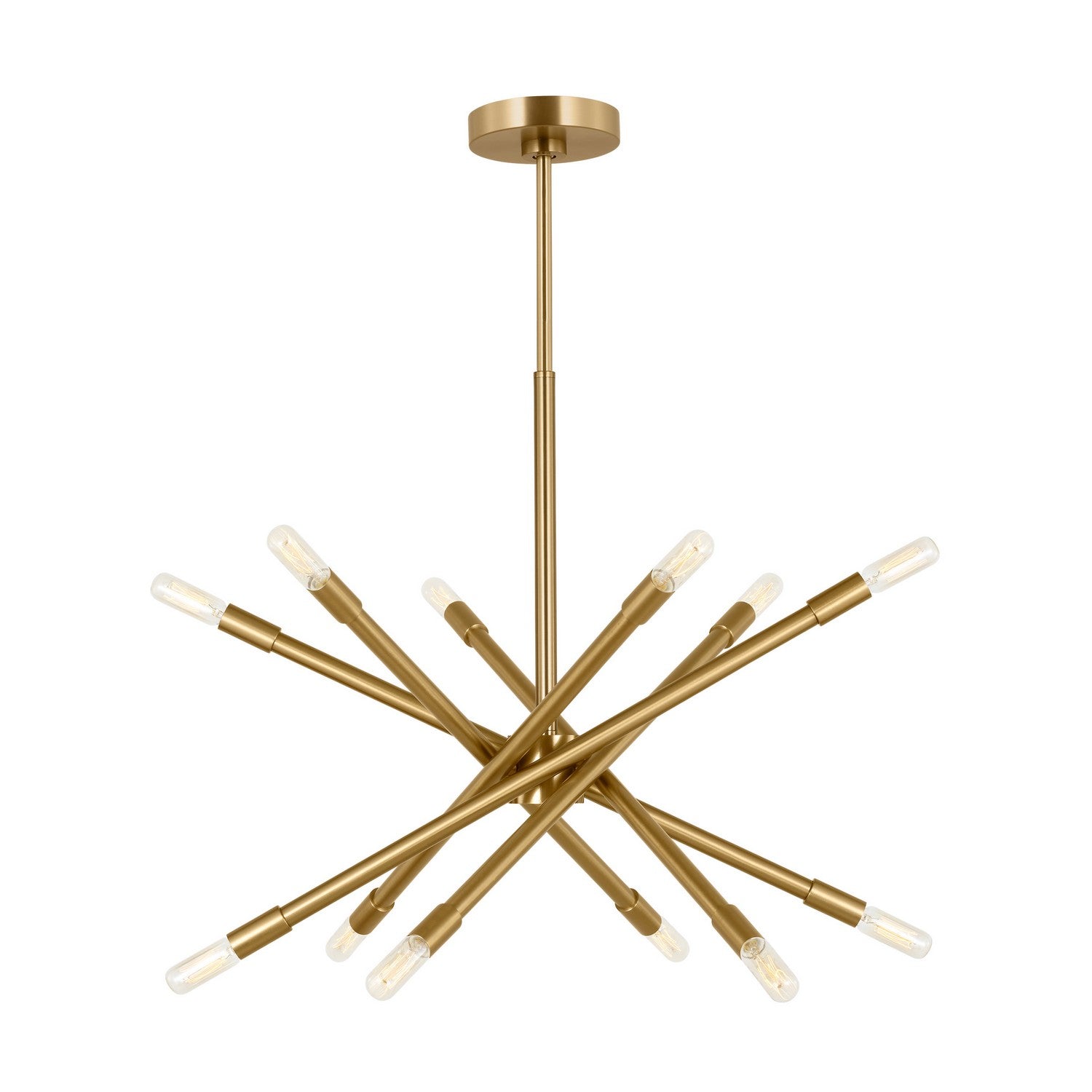 Visual Comfort Studio - CC16712BBS - 12 Light Chandelier - Eastyn - Burnished Brass from Lighting & Bulbs Unlimited in Charlotte, NC