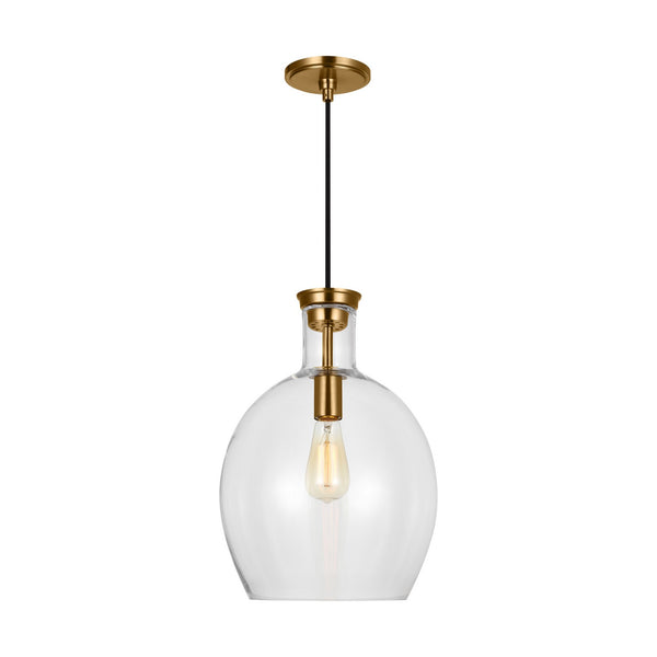 Visual Comfort Studio - TP1151BBS - One Light Pendant - Vaso - Burnished Brass from Lighting & Bulbs Unlimited in Charlotte, NC