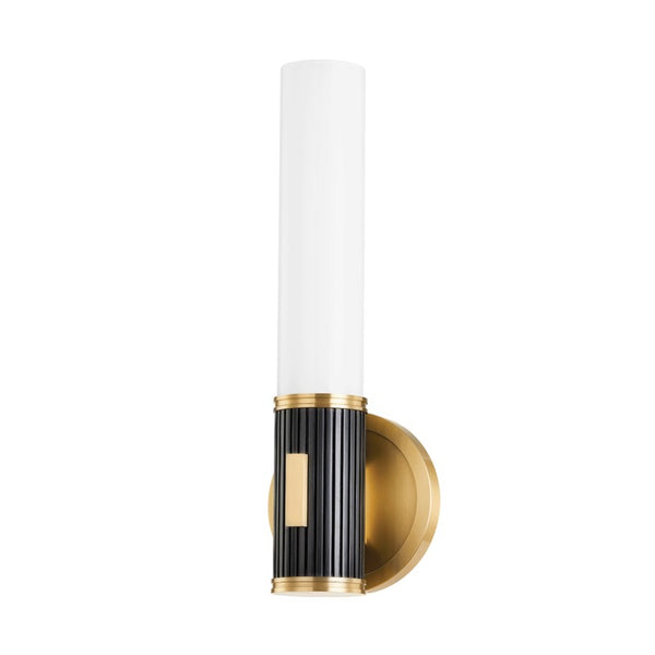 Hudson Valley - 3614-ADB - One Light Wall Sconce - Crewe - Aged/Antique Distressed Bronze from Lighting & Bulbs Unlimited in Charlotte, NC