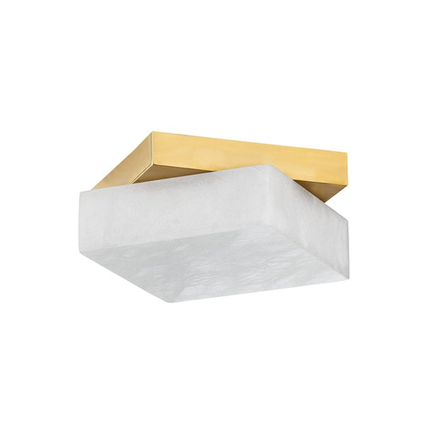 Hudson Valley - 6612-AGB - LED Flush Mount - Brockton - Aged Brass from Lighting & Bulbs Unlimited in Charlotte, NC