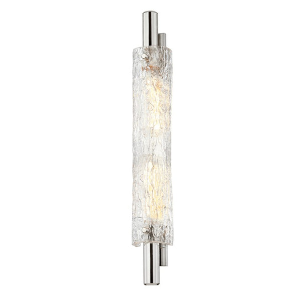 Hudson Valley - 8929-PN - Two Light Wall Sconce - Harwich - Polished Nickel from Lighting & Bulbs Unlimited in Charlotte, NC