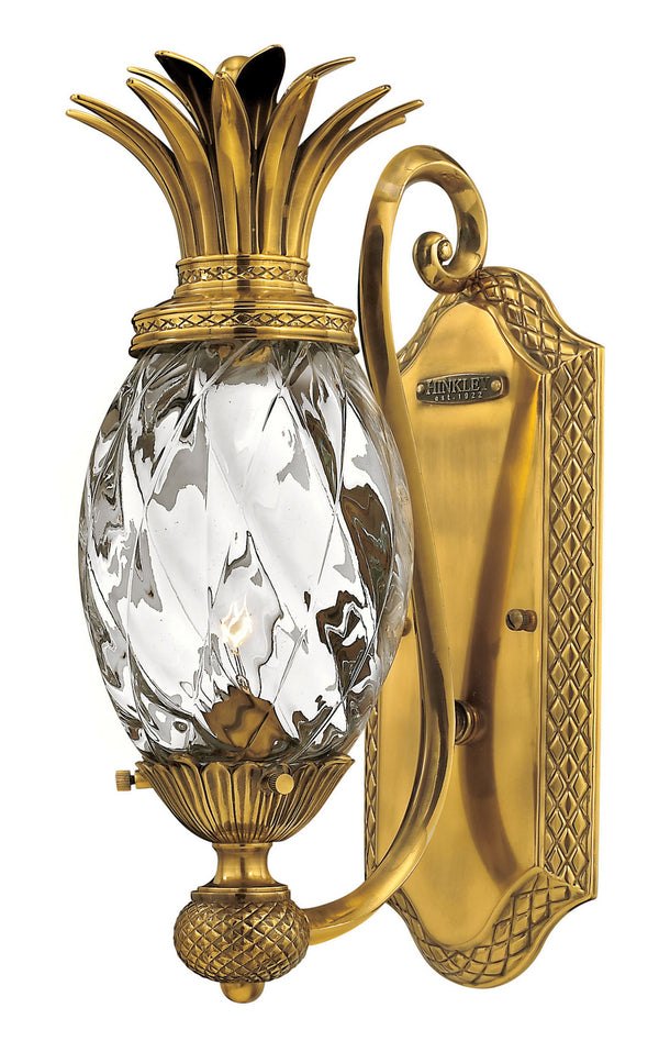 Hinkley - 4140BB - LED Wall Sconce - Plantation - Burnished Brass from Lighting & Bulbs Unlimited in Charlotte, NC