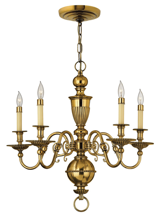 Hinkley - 4415BB - LED Foyer Pendant - Cambridge - Burnished Brass from Lighting & Bulbs Unlimited in Charlotte, NC