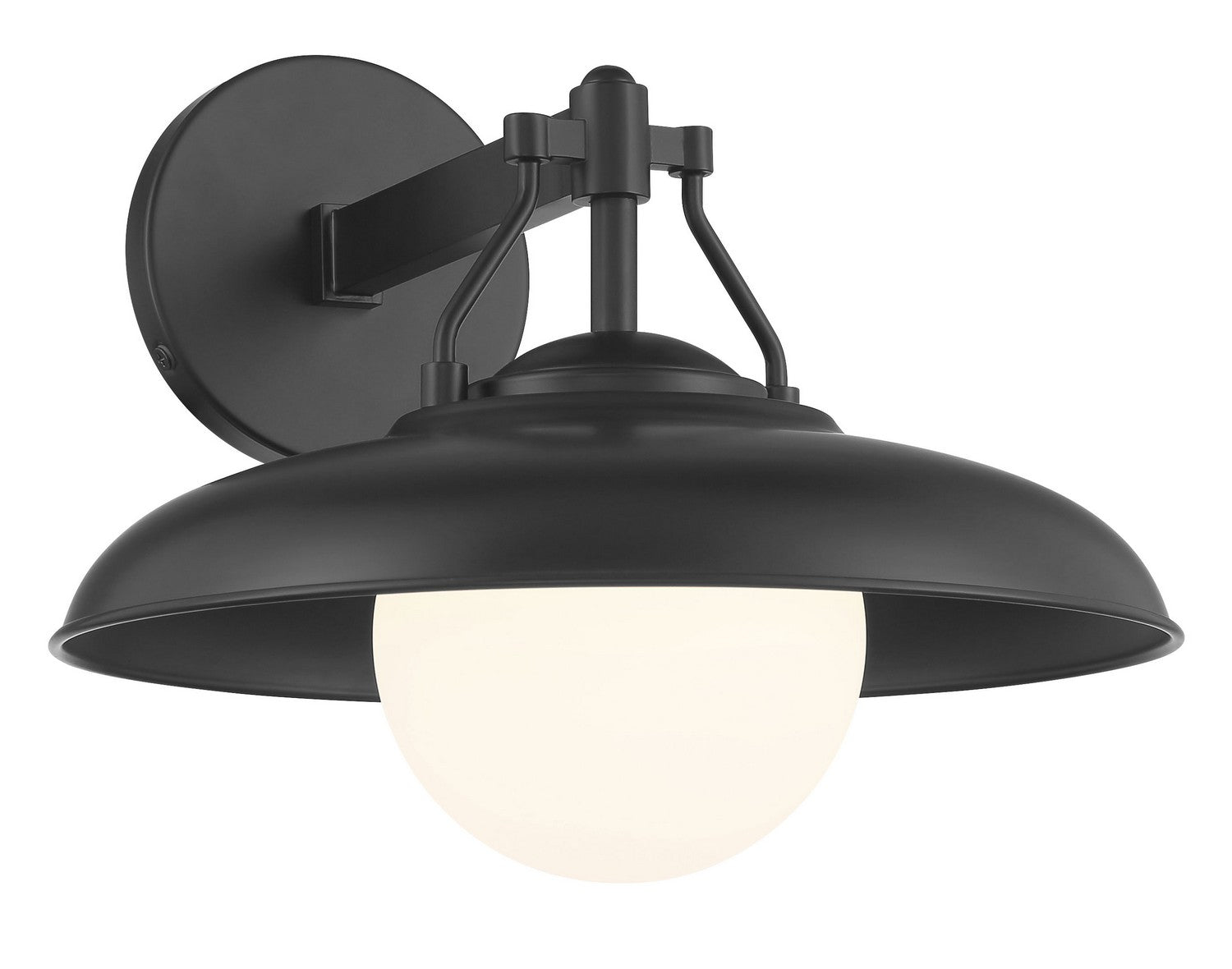 Minka-Lavery - 73320-66A - One Light Outdoor Wall Mount - Cameo Shores - Coal from Lighting & Bulbs Unlimited in Charlotte, NC