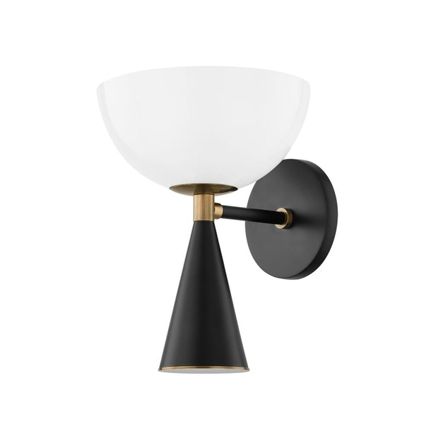 Troy Lighting - B1511-PBR/SBK - One Light Wall Sconce - Payson - Patina Brass from Lighting & Bulbs Unlimited in Charlotte, NC