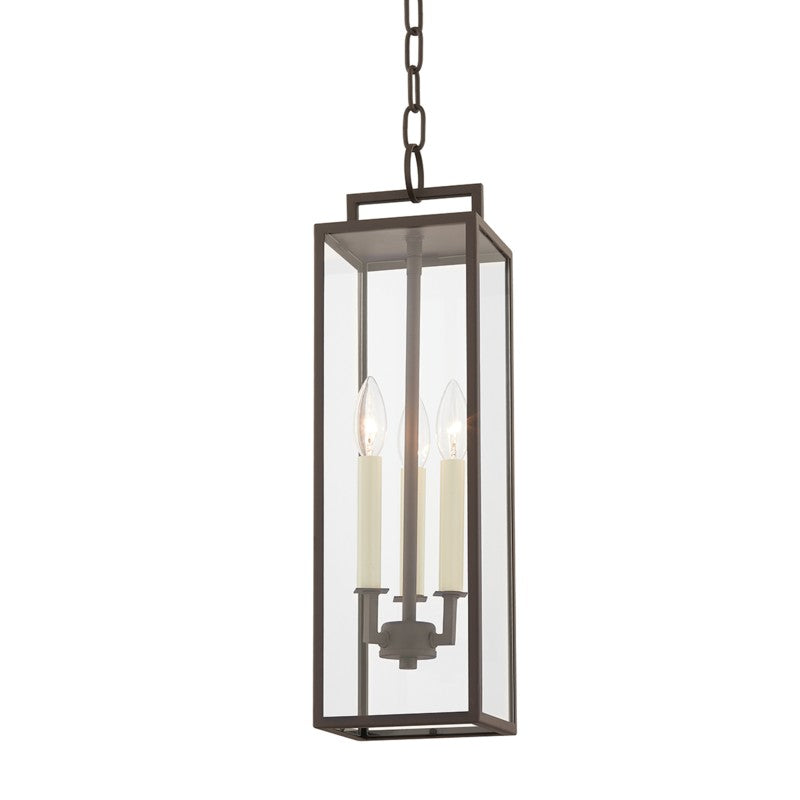 Troy Lighting - F6387-TBZ - Three Light Exterior Pendant - Beckham - Textured Bronze from Lighting & Bulbs Unlimited in Charlotte, NC