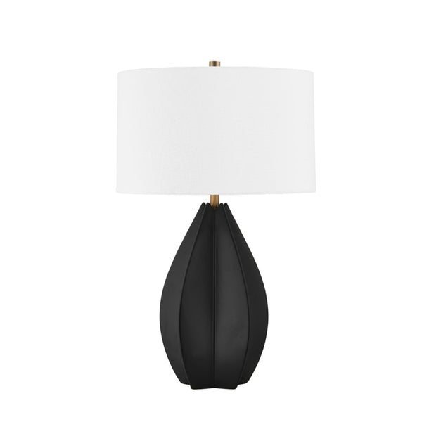 Troy Lighting - PTL8426-PBR/CBX - One Light Table Lamp - Mineral - Patina Brass from Lighting & Bulbs Unlimited in Charlotte, NC