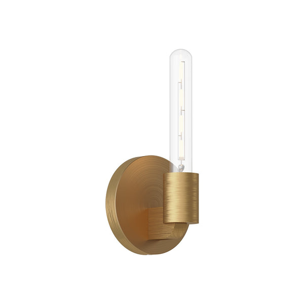 Alora - WV607201AG - One Light Wall Sconce - Claire - Aged Gold|Matte Black from Lighting & Bulbs Unlimited in Charlotte, NC