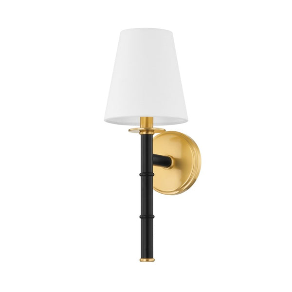 Mitzi - H759101-AGB/SBK - One Light Wall Sconce - Banyan - Aged Brass from Lighting & Bulbs Unlimited in Charlotte, NC