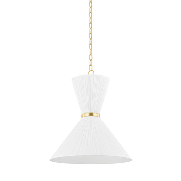 Hudson Valley - 5922-AGB - Two Light Pendant - Enid - Aged Brass from Lighting & Bulbs Unlimited in Charlotte, NC
